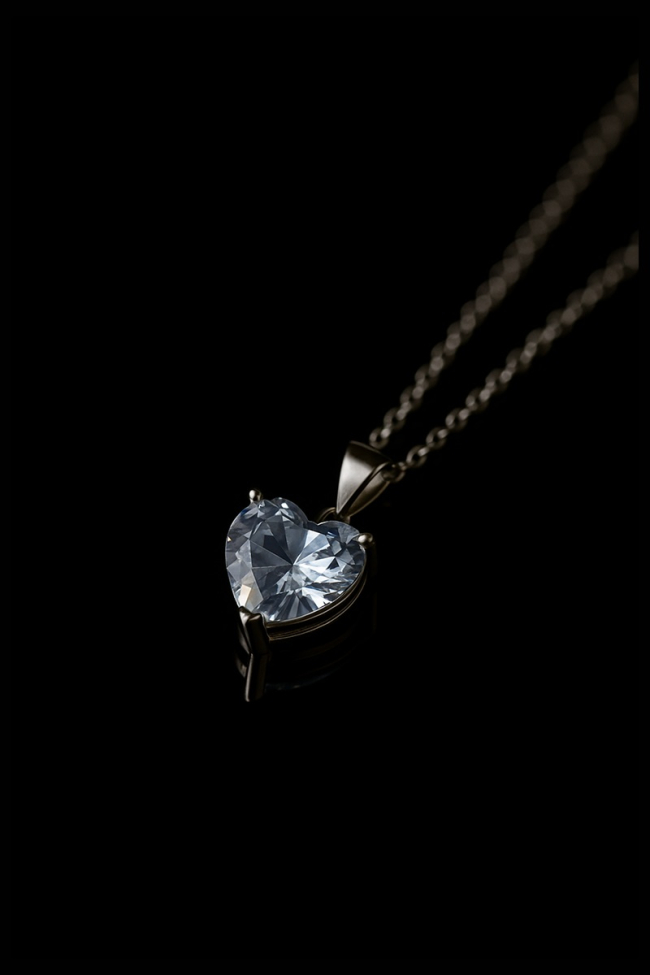 Minimal ασημένιο κρεμαστό Silver Pure Heart με λείο φινίρισμα και λεπτή αλυσίδα, η ιδανική επιλογή για μια κομψή και διακριτική εμφάνιση που αναδεικνύει τη λάμψη της απλότητας.