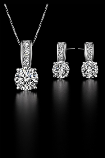 Heartlight earrings ασημένια σκουλαρίκια με λαμπερή καρδιά κομψά και ρομαντικά για εντυπωσιακές εμφανίσεις